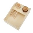 thumbnail image 2 of Hamster Sand Bath Container, Durable Wood Small Pets Sand Bath Box  For Guinea Pig, 2 of 7