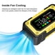 thumbnail image 2 of FOXSUR 7A large color display 12V motorcycle and car charger AGM lead-acid lithium iron charger (yellow European standard), 2 of 3