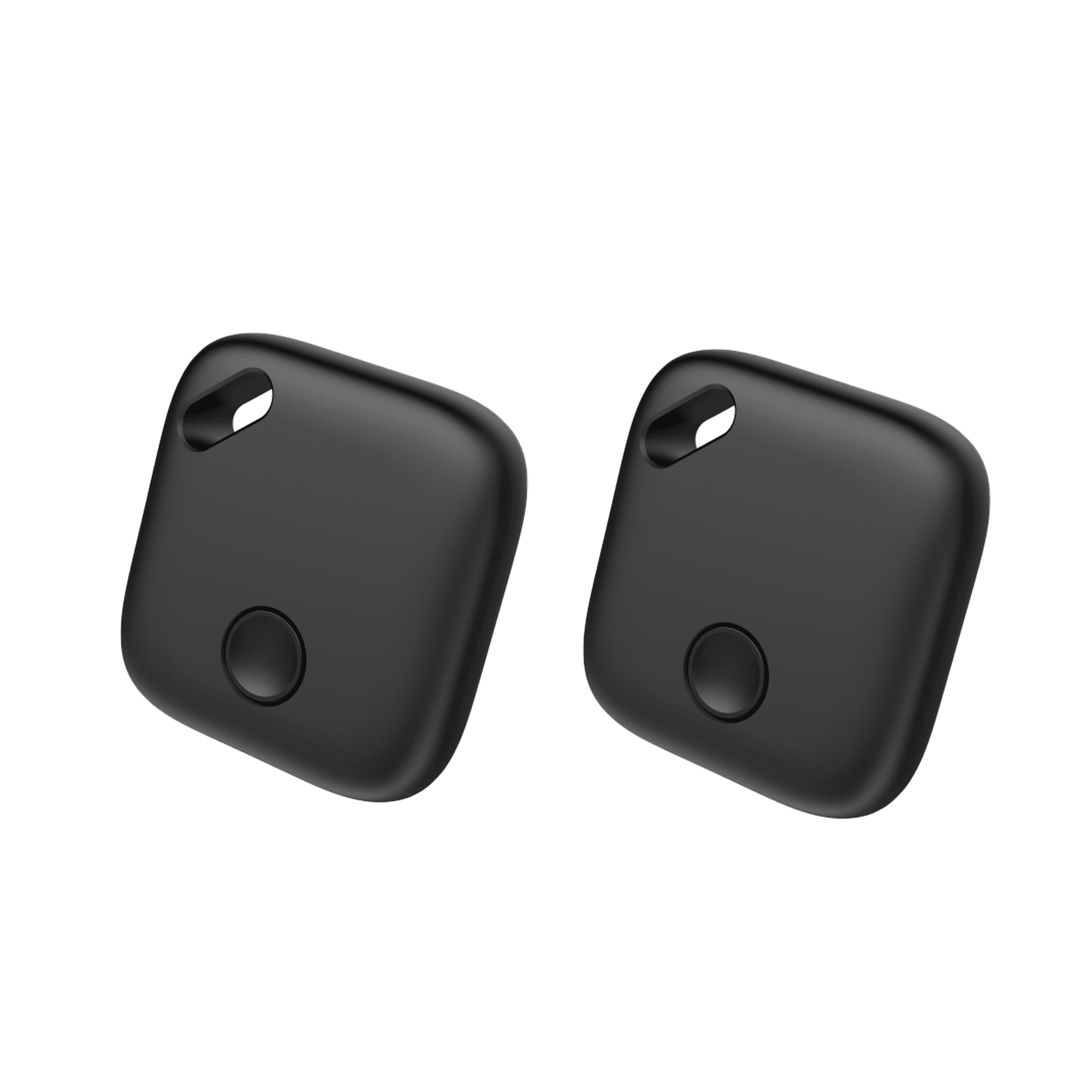 2 Pack Bluetooth Item Tracker Works with Apple Find My (iOS Only) Tracker Tag for Pet Keys Luggage Wallet Bags