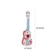 thumbnail image 3 of Guitarra para niños, ukelele, instrumento musical para principiantes, 16 pulgadas, con 4 cuerdas, mini guitarra para mejorar las habilidades de los niños, educación temprana, preescolar, niños pequeñ, 3 of 6