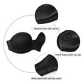 thumbnail image 4 of Exclare Lace Embroidery Wirefree Anti-slip Push Up Strapless Bra Women Hand Shape Everyday Bras Custom Lift(Black-Lace Black,36A）, 4 of 4