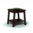 Mainstays Logan Side Table, Espresso Finish