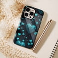 thumbnail image 6 of Sparkling Blue Heart Phone Case for Trendy Users, Perfect Valentine's Gift – Compatible with iPhone 11/12/13/14/15/16 (Pro Max/Plus), 6 of 9