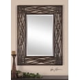thumbnail image 2 of Uttermost Dorigrass Metal Mirror in Distressed Mocha Brown, 2 of 5
