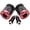 Red, variant on Red Swingarm Spools Sliders 8mm Bolts Honda Suzuki Ducati BMW KTM Triumph