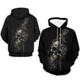 thumbnail image 4 of LAOLIUSN Soul Men's Skull Pattern 3D Print Fashion Design Hoodies Sweatshirt, S-4XL, 4 of 7