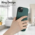 thumbnail image 6 of For iPhone 7 / 8 / SE 2022 & 2020 Case with Cards Holder, Crossbody Shoulder Strap Ring Holder Kicsktand Bumper Shockproof Slim Fit Wallet Case Cover for Applle iPhone 7 / 8 / SE 2022 & 2020, Green, 6 of 9