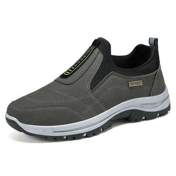 Men's Casual Shoes Versatile Men's Shoes Casual Mens Bass Shoes Casual Round Toe Hiking Footwear Business Casual Shoes for Men Large Mens Casual Shoes New Soft Soles Lightweight Korean