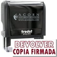 thumbnail image 1 of Large Self-Inking Devolver Copia Stamp, Trodat Printy 4913, Press and Print Stamping, Impression Size 7/8" x 2-1/4", Up to 10,000 Impressions - Burgundy Ink, 1 of 10