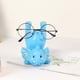 thumbnail image 2 of Monstrate Soporte de exhibición de gafas de sol de resina, elefante bonito, opción de regalo, soporte decorativo para gafas de amplias Decoración del hogar Azul oscuro, 2 of 6
