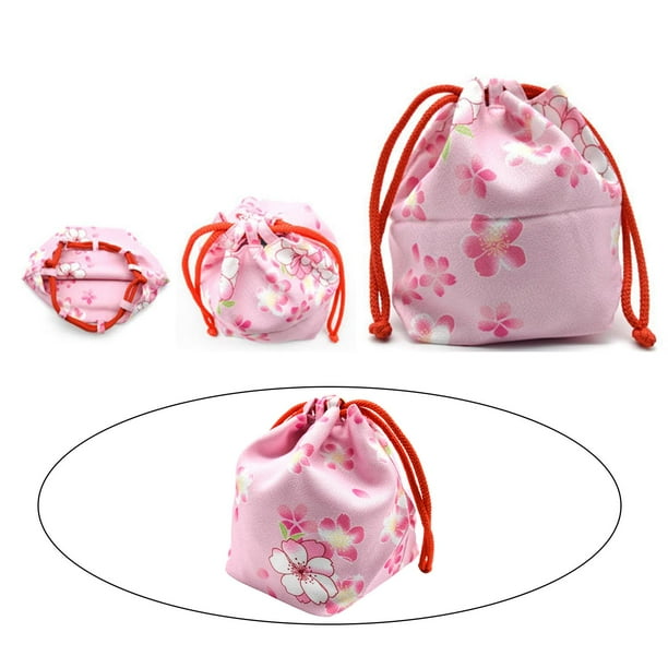 Portable Japanese Drawstring Bag Girls bathrobe Robe Packet