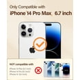 thumbnail image 2 of for Phone 14 Pro Max Case with Magnetic Ring Stand,[Compatible with Magnetic][Full Camera Protection] Shockproof Protective Non-Slip Sturdy Kickstand for Phone 14 ProMax Case 6.7'' Grey Green, 2 of 13
