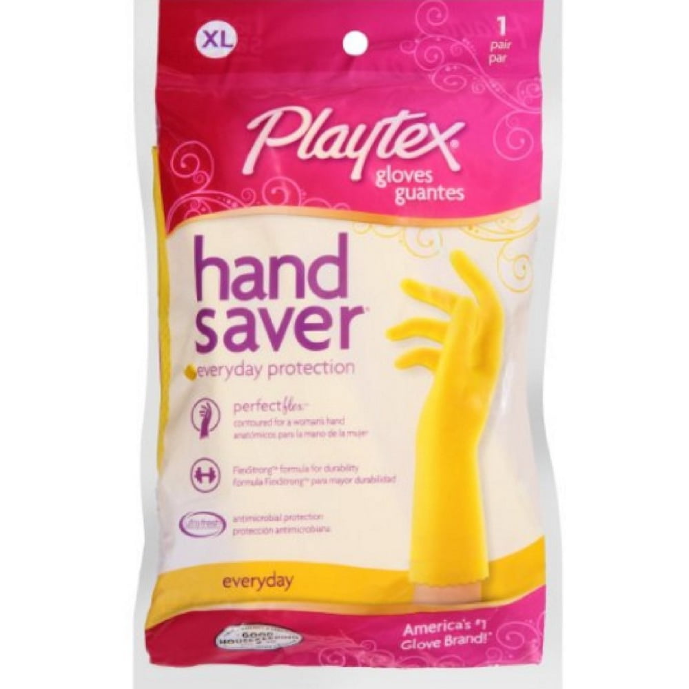 Playtex HandSaver Gloves, XLarge 1 Pair