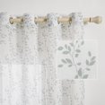 thumbnail image 1 of Cortinas transparentes MYSKY HOME de lino texturizado, 215 x 240 cm, 2 paneles, 1 of 7
