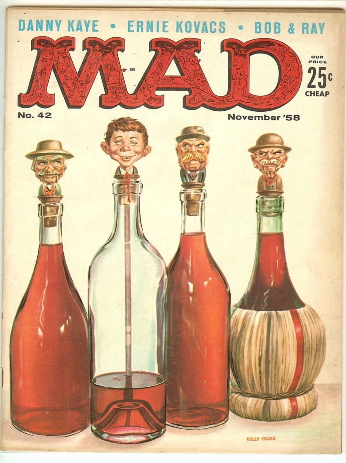 MAD Magazine Vintage Collectible #42 Nov 1958 VERY FINE (VF)