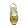 thumbnail image 2 of Floral Women's Megan Extra Wide Width Glitter Bow Slingback, 2 of 6