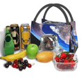 thumbnail image 3 of Disketp Astronaut in Outer Space Insulated Bags, Insulated Cooler Bag Totes for Lunch Beach Camping, 3 of 6
