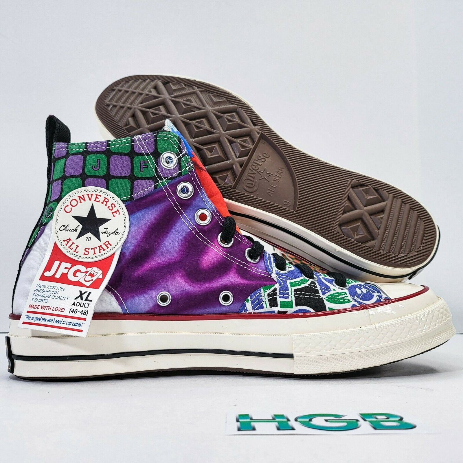 Orient Arkitektur barm Converse Chuck 70 Hi X Joe Freshgoods Men's T-shirt Limited Sneaker Shoe  170646C - Walmart.com