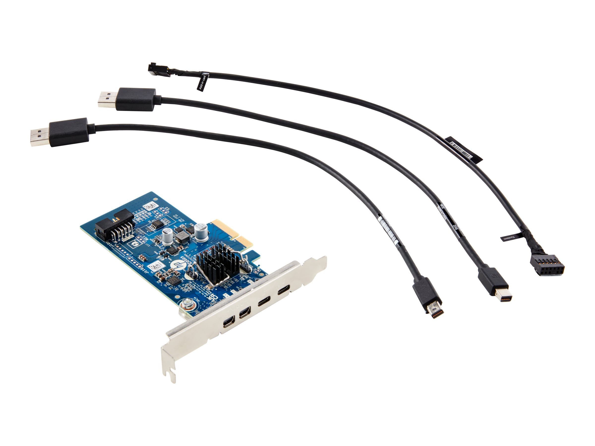 HP Dual TBT4 PCIe x4 Low-Profile Card 340L1AA - Walmart Business
