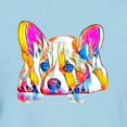 thumbnail image 3 of CafePress - Colorful Corgi Puppy T Shirt - Women's Classic T-Shirt, 3 of 4