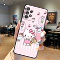 thumbnail image 1 of Funda de teléfono Hello Kitty para Samsung Galaxy A33 A32 A21s A71 A31 A51 A23 A53 A13 A22 A72 A52 A11 A91 A42, funda suave de TPU, 1 of 4