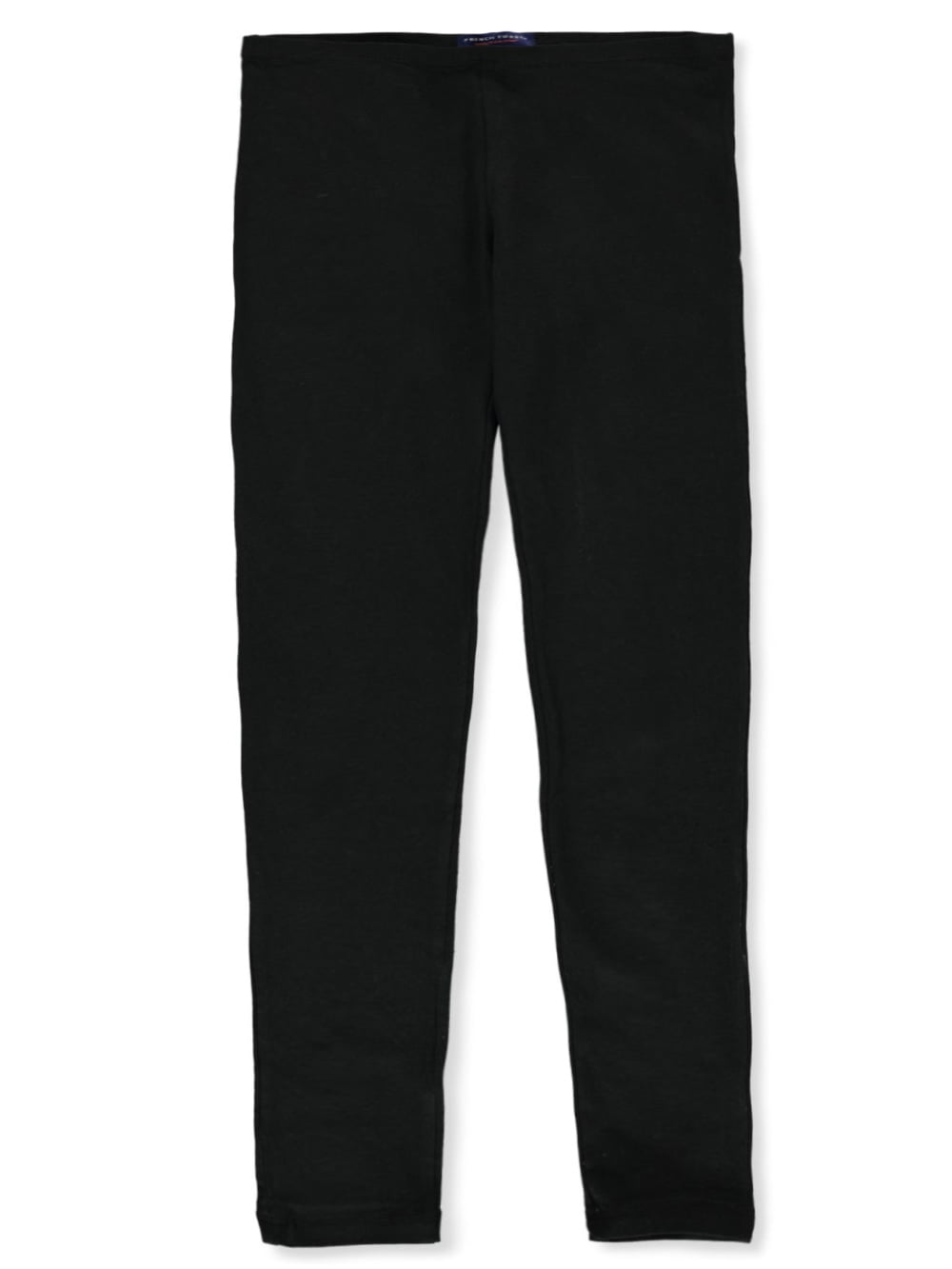 French Toast Girls' Solid Knit Leggings black, 14 16 (Big Girls