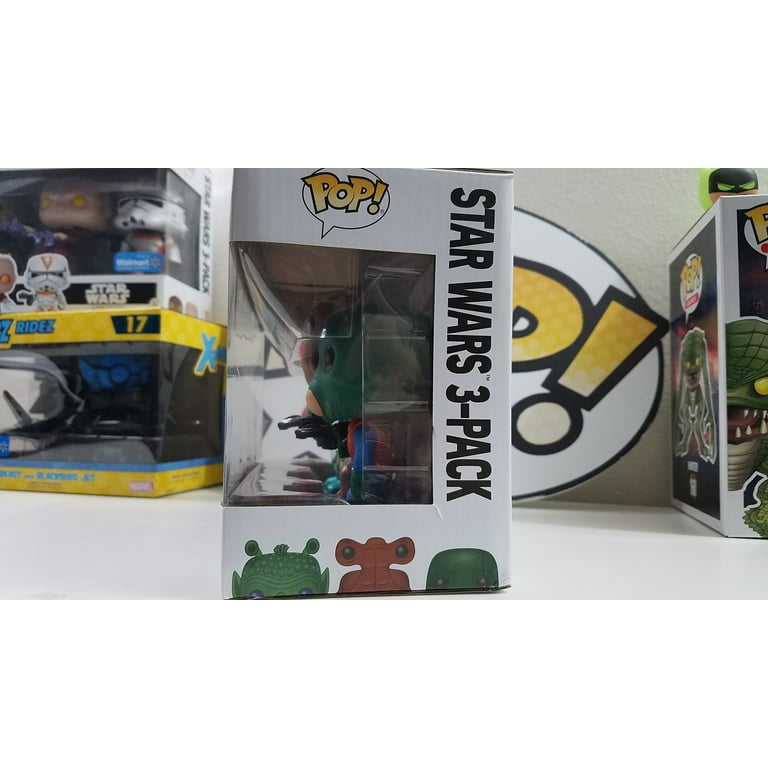 スターウォーズ ファンコポップ グリード ハンマーヘッド ウォーラスマン Amazon.com: Funko Greedo, Hammerhead, Walrus Man (Walmart