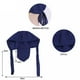 thumbnail image 5 of Gorra pirata de algodón Yuyangstore Sombreros de pirata ciclista Negro, 5 of 8