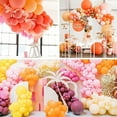 thumbnail image 4 of PartyWoo Yellow Balloon Garland, 100 pcs Orange Yellow Balloons Different Sizes Pack of 36 Inch 18 Inch 12 Inch 10 Inch 5 Inch for Balloon Garland Arch as Party Decorations, Birthday Decorations, 4 of 5
