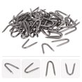 thumbnail image 3 of 140pcs U-Shaped Wire Fencing Staples, Metal U Nails for Garden Fence Repair, Wood Fastening, Outdoor Use, 3 of 8