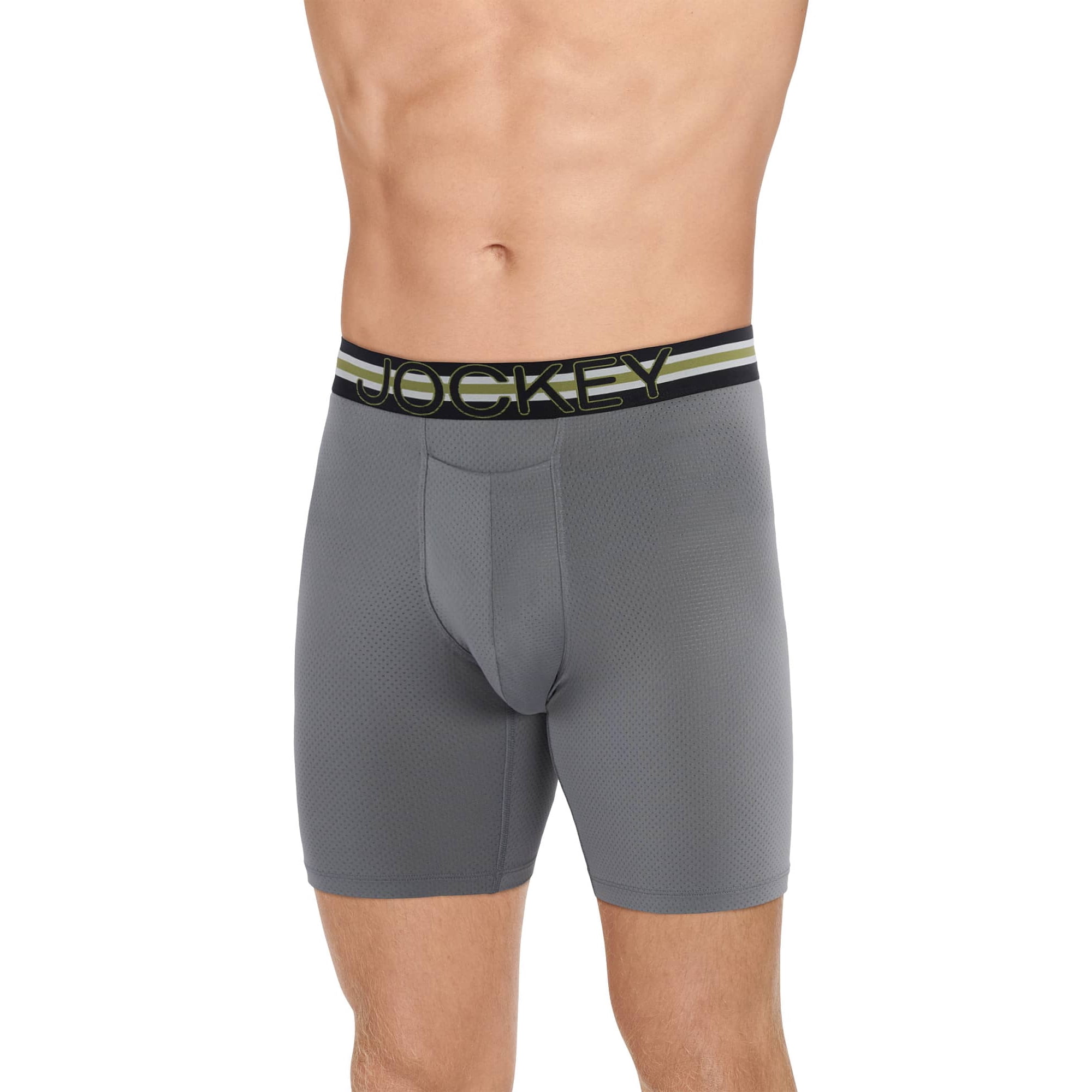 Jockey Sport Stability Pouch Microfiber 9 Long Leg Boxer Brief