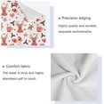 thumbnail image 4 of Coolnut Cute Christmas Decoration Towel Set of 3 with Bath Towel, Hand Towel and Wash Cloth, Soft, Comfortable Winter Towels for Bathroom Kitchen Home Travel Hotel Gym Washcloth Gift, 4 of 7
