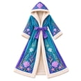 thumbnail image 2 of Princess Wearable Heating Blanket, Soft Cozy Heated Robe, Colorful Multi Temperature Heated Wearable Blanket for Christmas Gift, Winter, 2 of 7