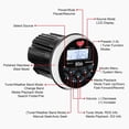 thumbnail image 5 of BOSS Audio Systems MGR350B Gauge-Style Marine Bluetooth Receiver, Weatherproof Boat Stereo, 5 of 7