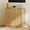 Oak, variant on HOMOOI Boho Wood TV Stand, 31.5 Inch Media Console for 26-40 Inch TV, Thickened Wood Structure with 3 Smooth Silent Gliding Drawers,Stable Entertainment Center for Living Room,Oak