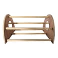 thumbnail image 2 of Juguete de entretenimiento de gallinero con soporte de madera de pollo con espejo, juguete de soporte de percha de pájaro hecho a mano para , Fernando puesto de pollitos, 2 of 8
