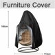 thumbnail image 5 of Funda para silla colgante de patio - Funda para silla Egg Swing Cocoon con cremallera, resistente y resistente protector para muebles de jardín, 190 x 115 cm, 5 of 5