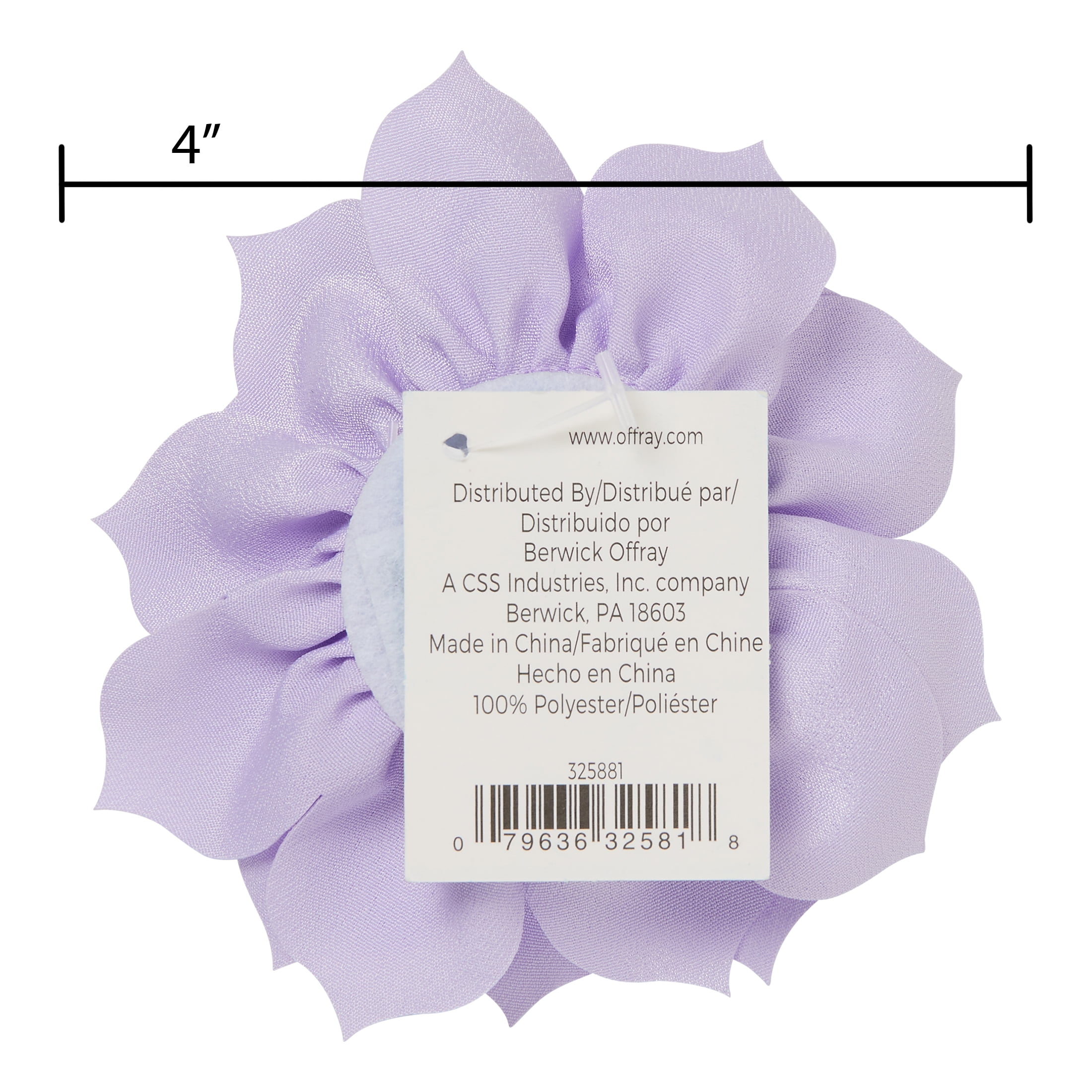 トランプ Lotus #04 Offray Accessories, Mint Green 4 1/2 inch Lotus Flower great
