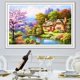 thumbnail image 2 of Pintura de diamante 5D completa, paisaje de gran formato, carretera, 30x40 cm, diamante cuadrado, accesorio de pintura de diamante DIY, mesa, perla, diamante, flor, rompecabezas de diamantes, regalo para adultos y niños Sincero Electrónica, 2 of 5