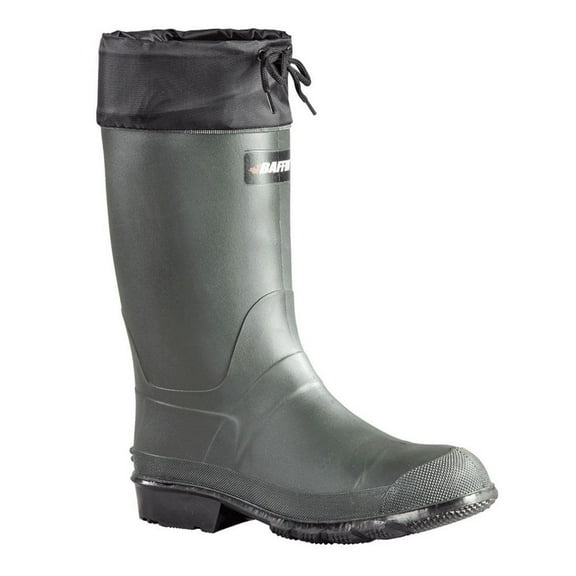 Men's Hunter (PLN) Rubber Boot, Plain Toe, 13" Height, Green, 12