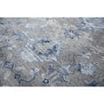 thumbnail image 3 of Alora Decor Euphoria 2'6" x 8' Gray/Gray/Rust/Blue Hybrid Area Rug, 3 of 3