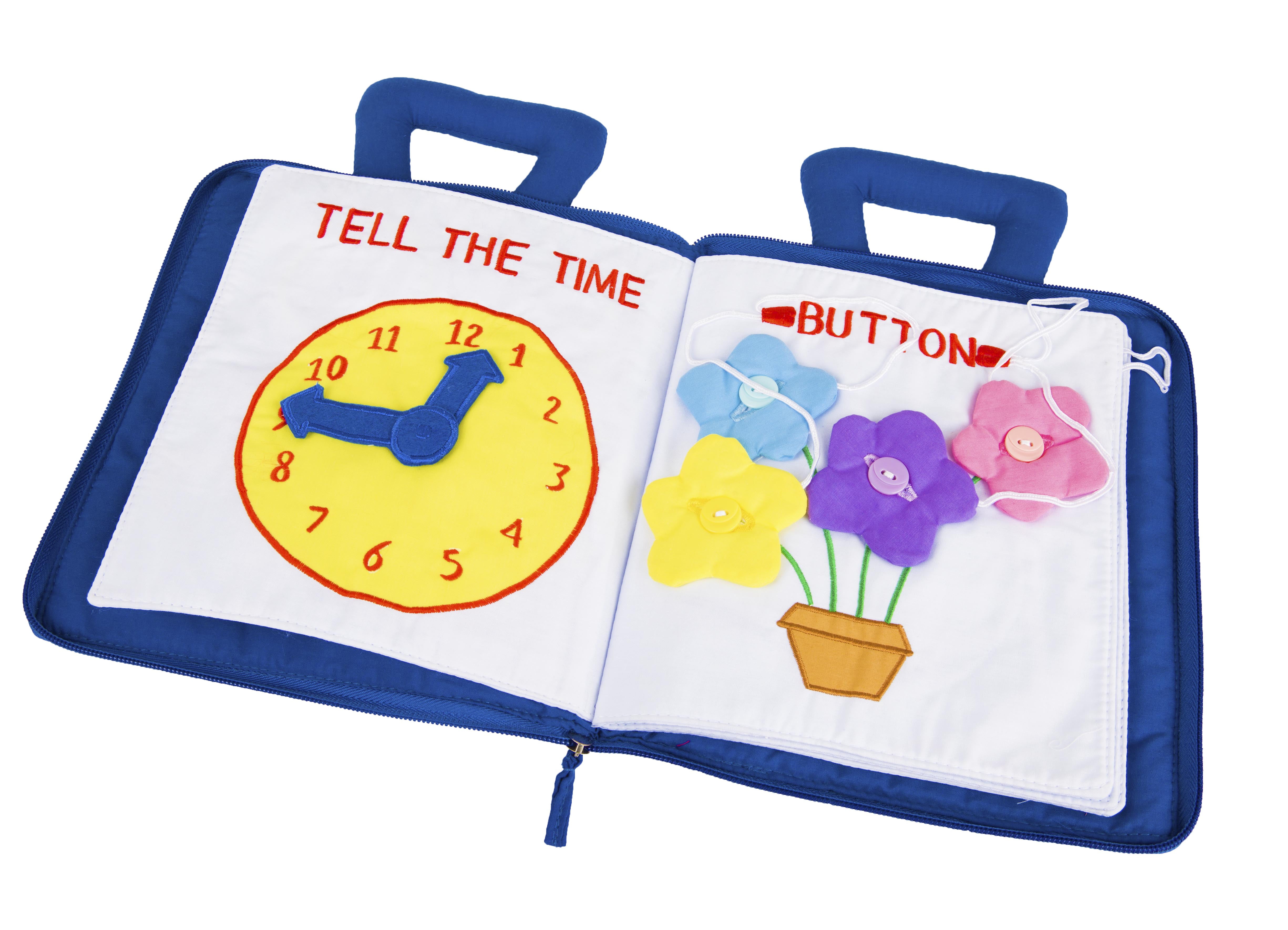 CP Toys Cloth Sensory Quiet Book for All Ages