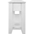Console Table, Modern Narrow Side Table with 3 Storage Drawers and 1