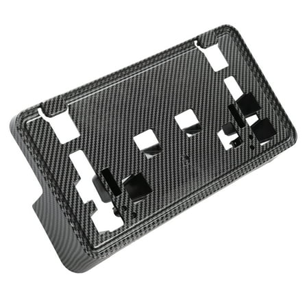 For Ford F-150 F150 2021-2023 Carbon Style Front License Plate Mount Holder
