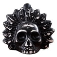 thumbnail image 3 of Auténtico Silbato Azteca Coleccionable Muerte para Halloween () Blanco, 3 of 4