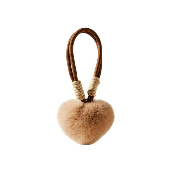 Accesorios de Bolso Rojo Lindo, Bufanda Diseñada en la Forma de un Corazón