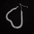 thumbnail image 4 of Collar JAMW de Diamantes de Imitación Sencillez, 4 of 5