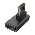 thumbnail image 2 of 90Degree Reliable USB Male To Female Adapter Double Side Insertion Connectors Fast Charging Data Transfer For Tight Spac, 2 of 8