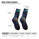 thumbnail image 2 of Fotbe Colorful Patterned Snake Calcetas Largas con Estampado para Hombre y Mujer – Calcetas de Compresión Transpirables y Elásticas, Viajar y Uso Diario Talla 5-11, 2 of 6