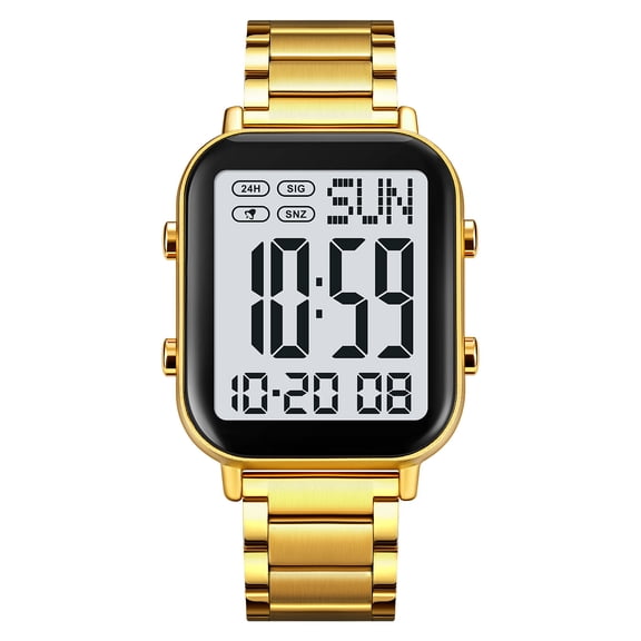 Digital Watch for Men Waterproof with Luminous Display for Swimming, Hiking, Camping, Running and Outdoor Sports